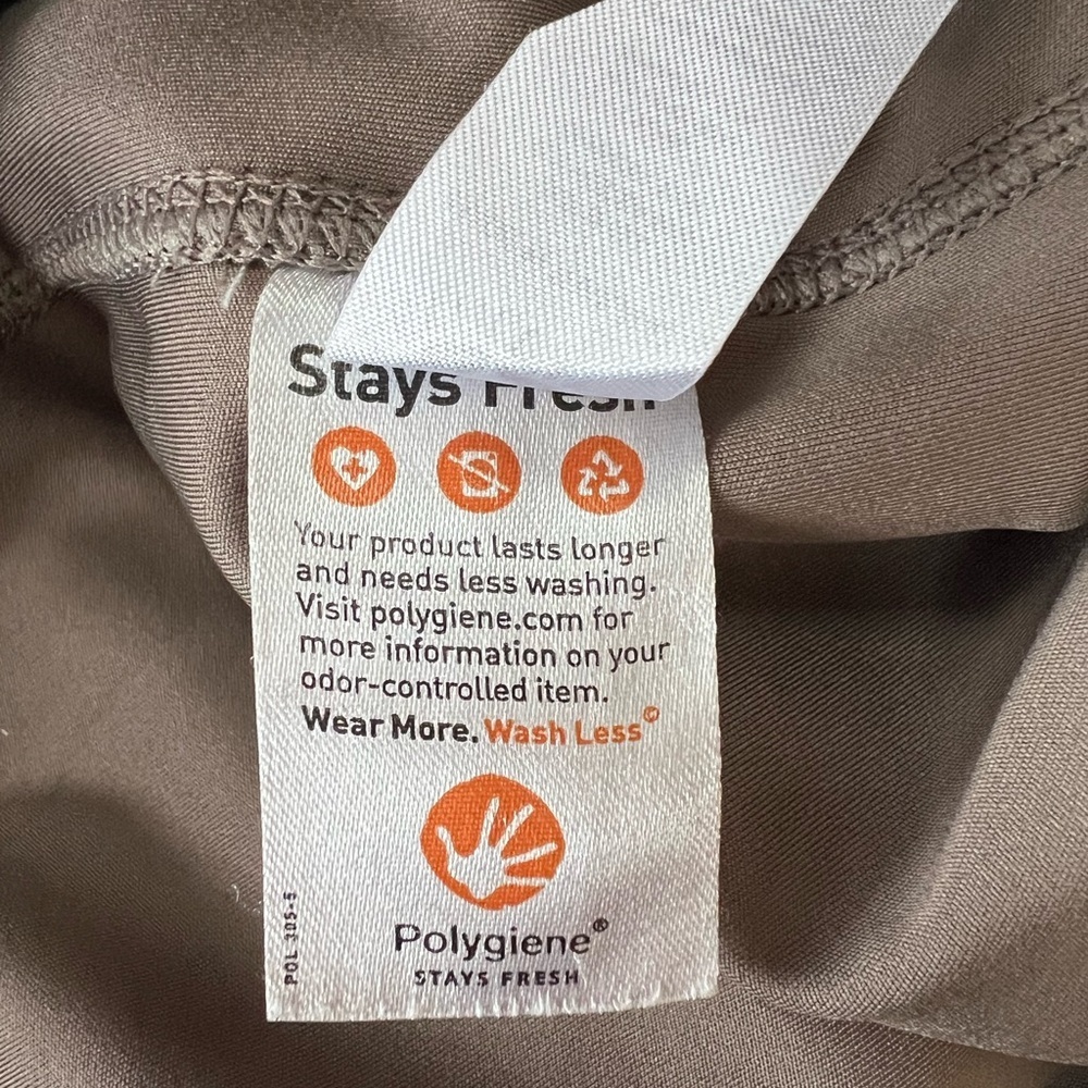 ASRV Technical Sportswear Tetra-Lite 5” Liner Cargo Gym Shorts, Taupe Brown, M - Picture 10 of 11